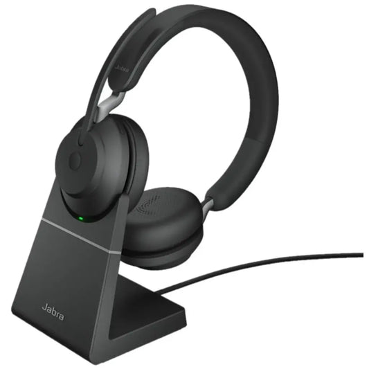 Jabra Evolve2 65 UC Stereo Wireless Headset  USB‑A 40mm Speakers-tpstech.in