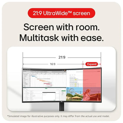 LG 29WQ500 29" 100Hz UltraWide FHD IPS Monitor with HDR10-tpstech