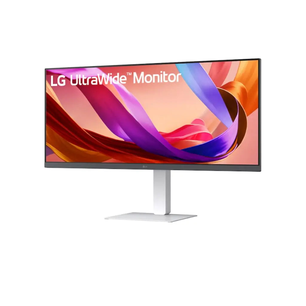 LG 34U530A-W 34" 100Hz UltraWide WFHD IPS Monitor Height Adjustable Stand – White-tpstech.in