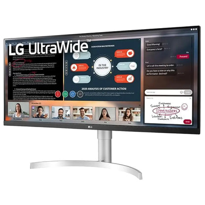 LG 34WN650-W 34" 75Hz 2560×1080 WFHD UltraWide™ IPS Monitor-tpstech.in