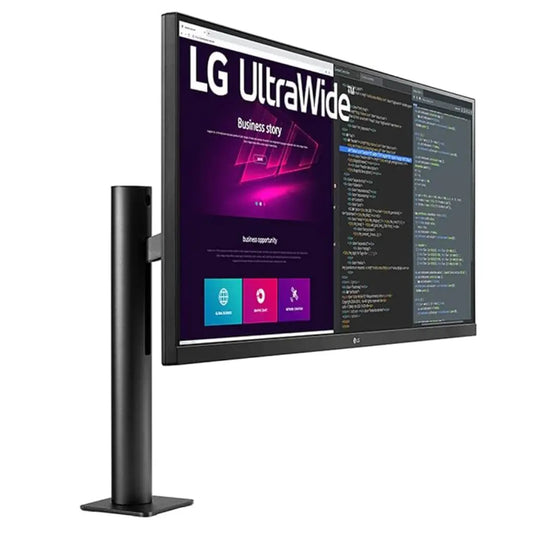 LG 34WN780-B 34" UltraWide Ergo QHD IPS HDR10 Monitor with Ergo Stand-tpstech