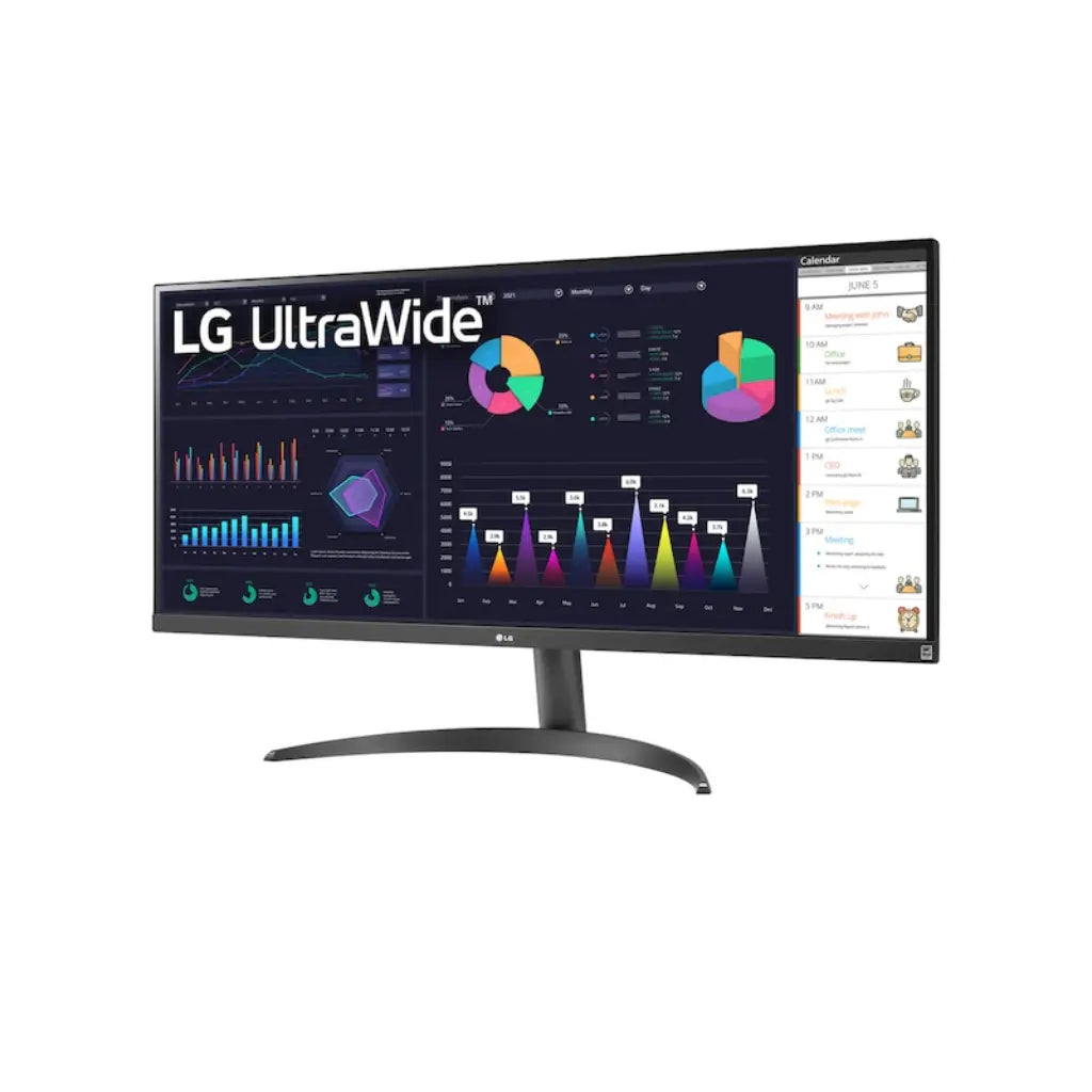 LG 34WQ500-B 34" 100Hz UltraWide Full HD IPS Monitor HDR10 AMD FreeSync-tpstech.in