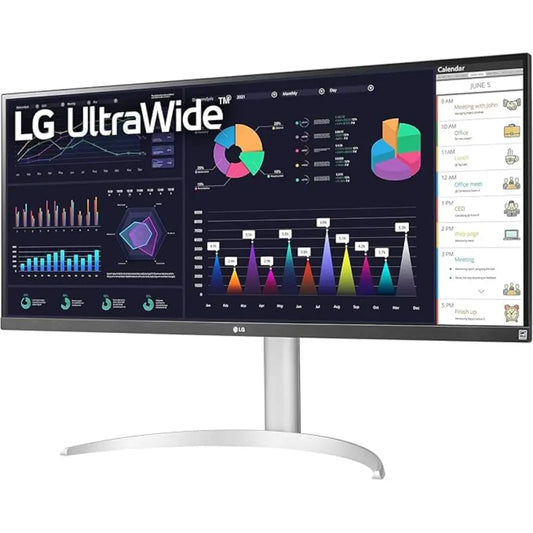 LG 34WQ650-W 34" 100Hz UltraWide Full HD IPS Monitor USB-C HDR10-tpstech