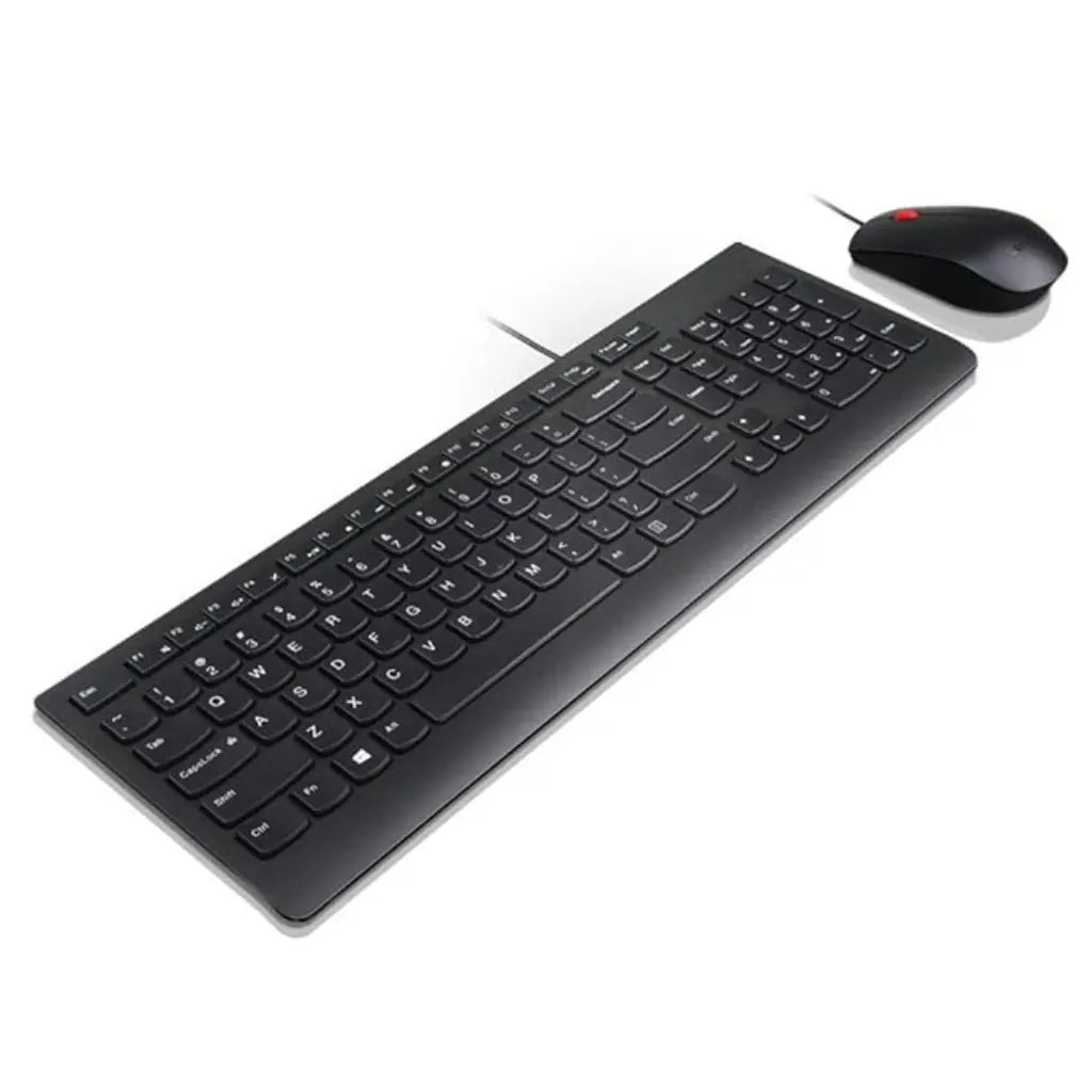 Lenovo Essential 4X30L79883 Wired Keyboard & Mouse Combo - Black-tpstech.in