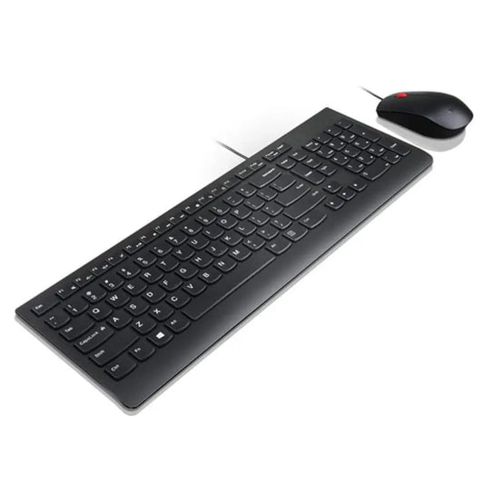 Lenovo Essential 4X30L79883 Wired Keyboard & Mouse Combo - Black-tpstech.in