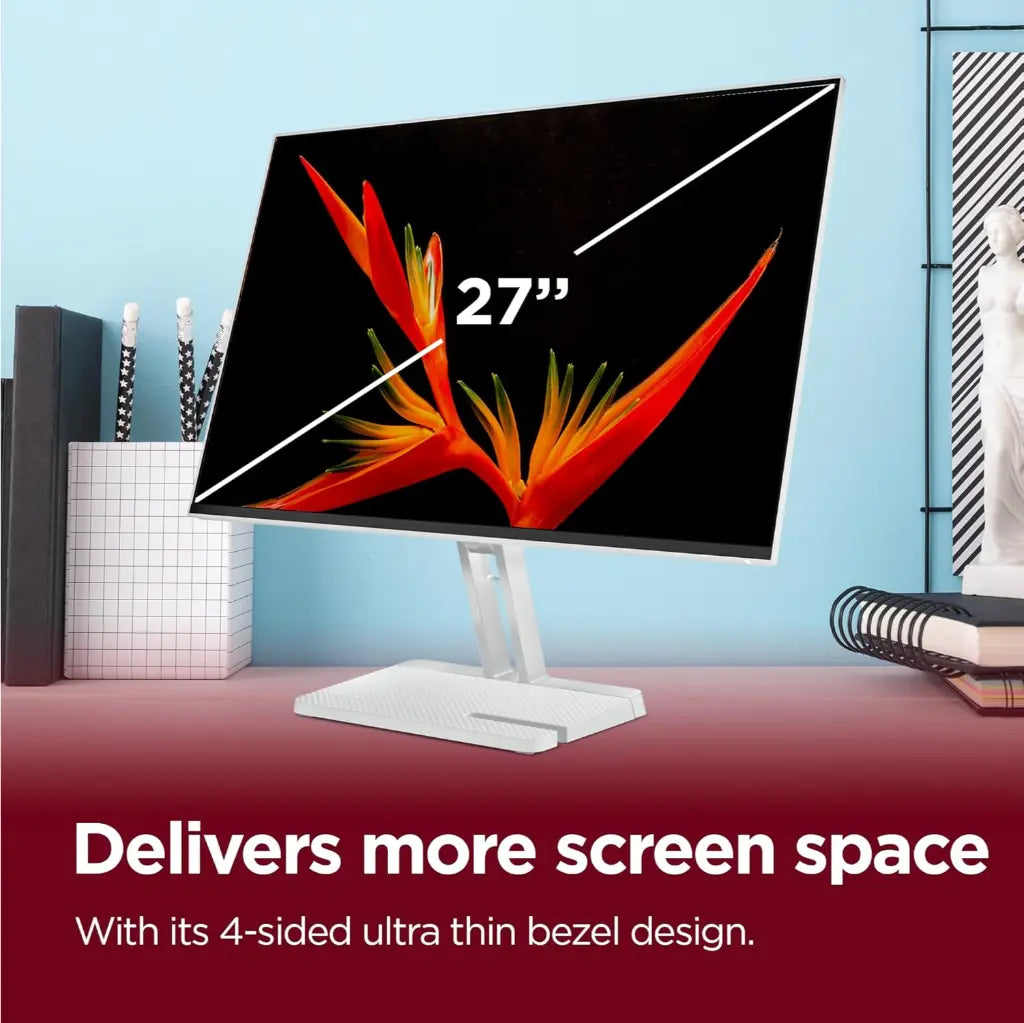 Lenovo L27-4C 27" 144Hz FHD IPS Monitor with AMD FreeSync Built in Speakers-tpstech.in