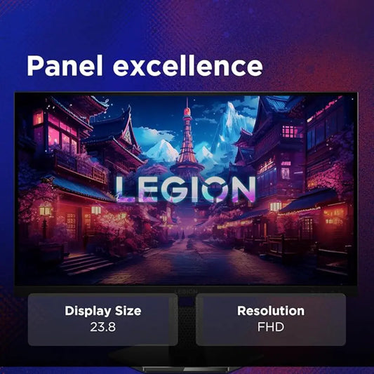 Lenovo Ligeon 24‑10  24" 240 Hz  0.5 ms FHD  Gaming  Monitor AMD FreeSync-tpstech.in