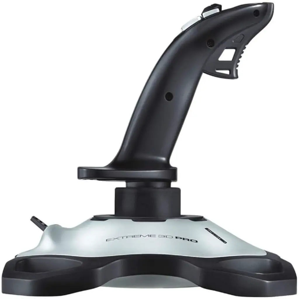 Logitech Extreme 3D Pro Joystick with Precision Twist Rudder 12 Programmable Buttons & 8-Way Hat Switch-tpstech.in