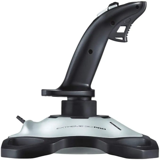 Logitech Extreme 3D Pro Joystick with Precision Twist Rudder 12 Programmable Buttons & 8-Way Hat Switch-tpstech.in