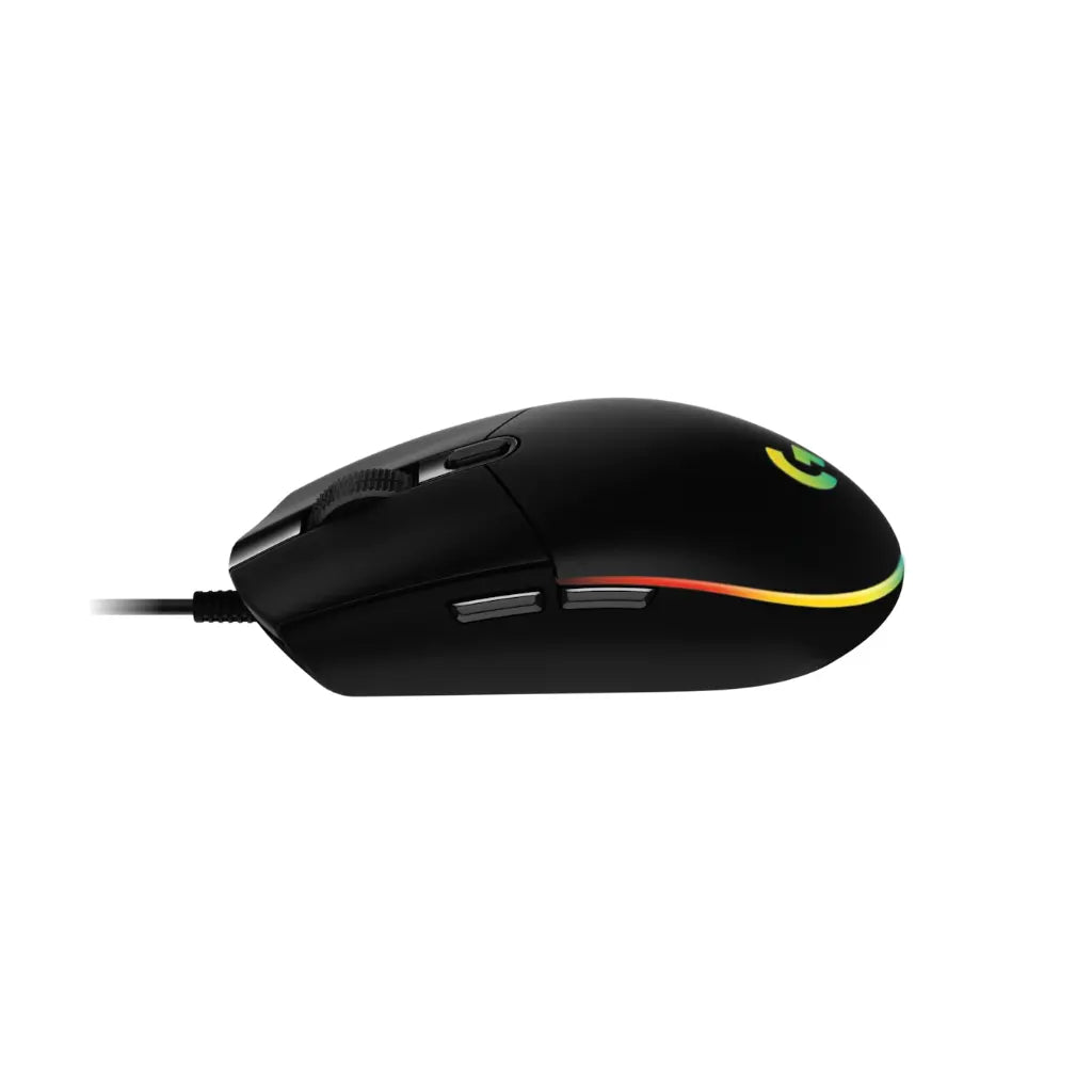 Logitech G203 LIGHTSYNC RGB Wired Gaming Mouse - Black-tpstech.in