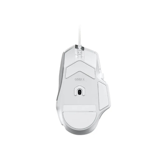 Logitech G502 X Wired Gaming Mouse - White-tpstech.in