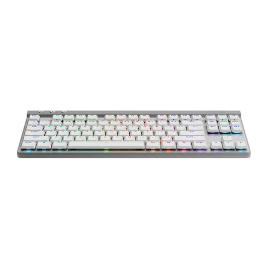 Logitech G515 LIGHTSPEED TKL Wireless Low-Profile Gaming Keyboard LIGHTSYNC RGB - White-tpstech.in
