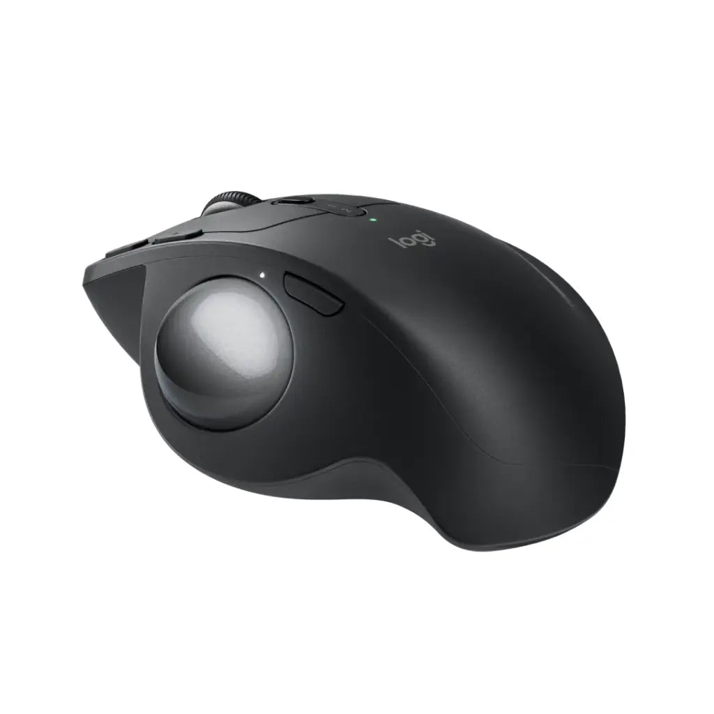 Logitech MX Ergo S Wireless Ergonomic Trackball Mouse USB-C Charging - Graphite-tpstech.in
