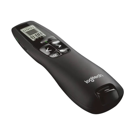 Logitech R800 Professional Wireless Laser Presentation Remote 30m Range Green Laser Pointer-tpstech.in