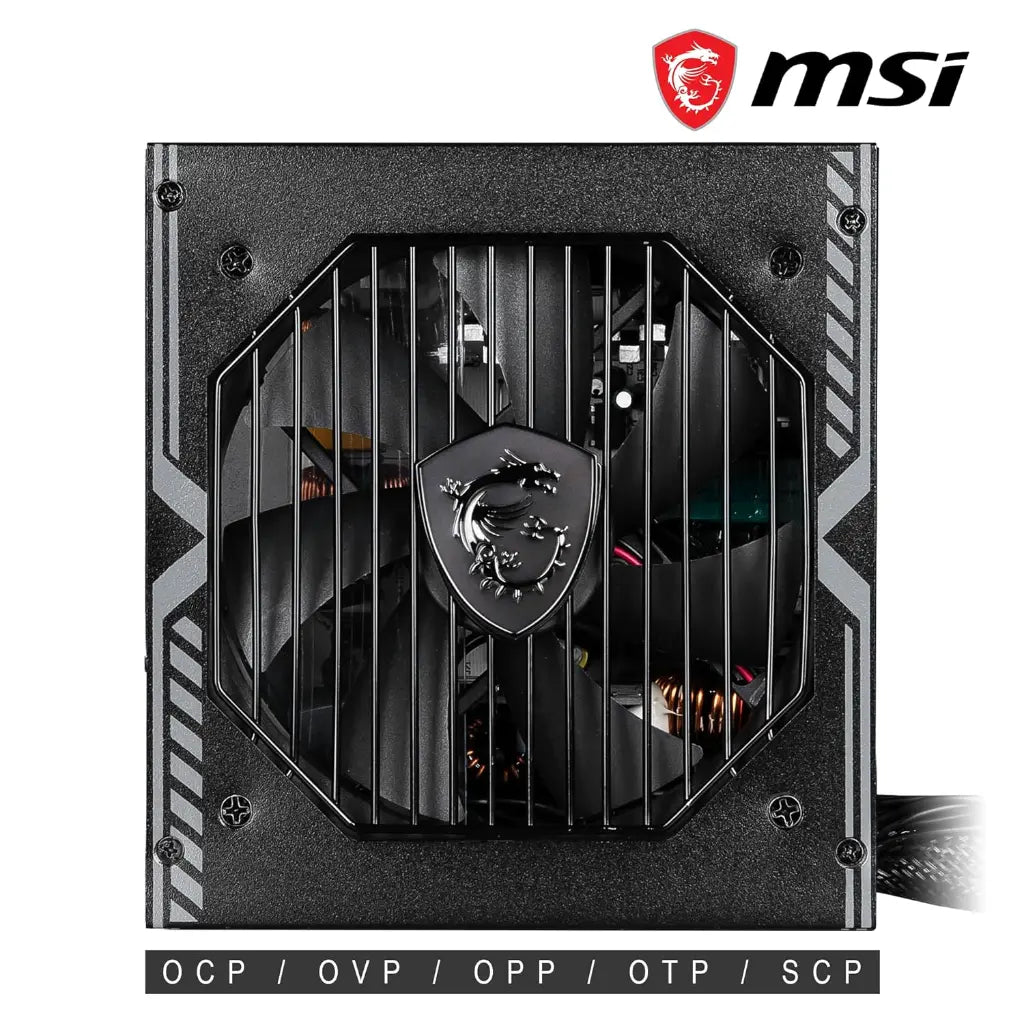MSI MAG A650BN 650W 80 Plus Bronze ATX Power Supply-tpstech.in