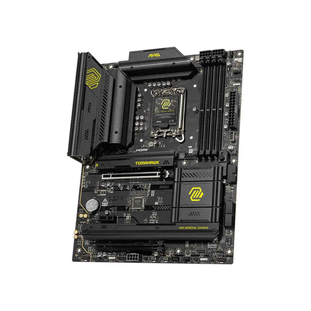 MSI MAG B860 TOMAHAWK WIFI Intel B860 LGA 1851 DDR5 ATX Motherboard with Wi-Fi 7-tpstech.in
