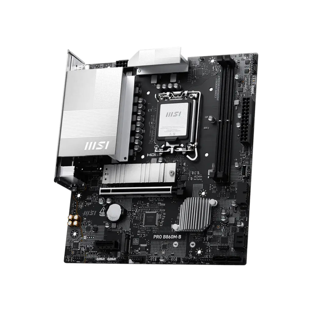 MSI PRO B860M-B B860 LGA1851 mATX DDR5 Motherboard-tpstech.in