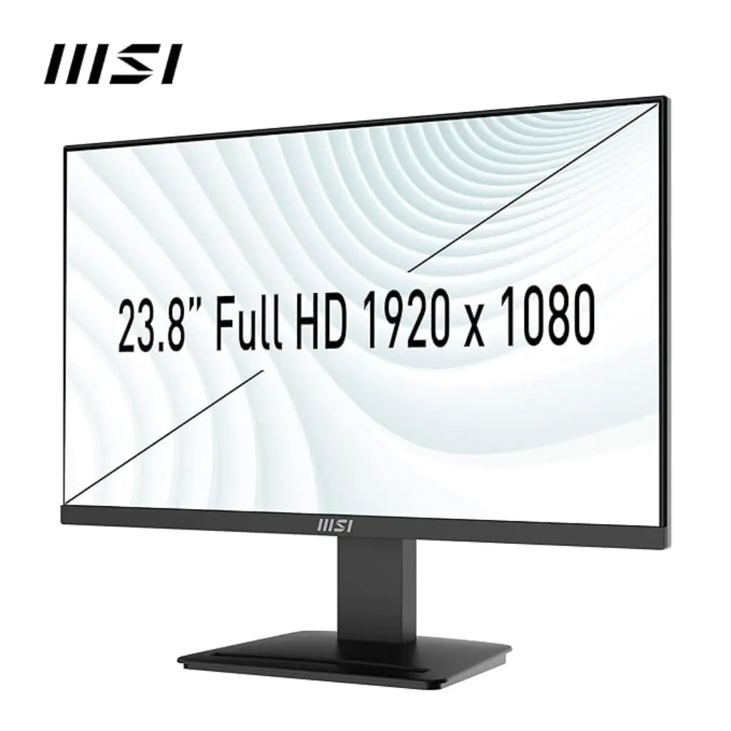 MSI PRO MP2412 23.8" FHD 100Hz Business & Productivity Monitor with VA Panel