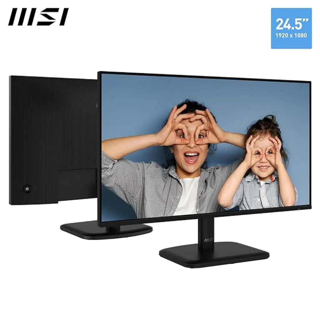 MSI PRO MP251L E2 24.5" 120Hz FHD IPS Monitor 1ms Response Adaptive-Sync-tpstech.in