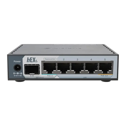 MikroTik hEX S E60iUGS Wired Router Dual-Core CPU 512MB RAM 5x Gigabit Ethernet 2.5G SFP-tpstech.in