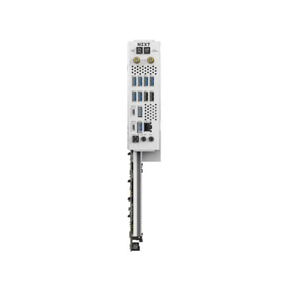 NZXT N9 X870E AM5 ATX DDR5 Motherboard with Wi‑Fi 7 – White-tpstech.in