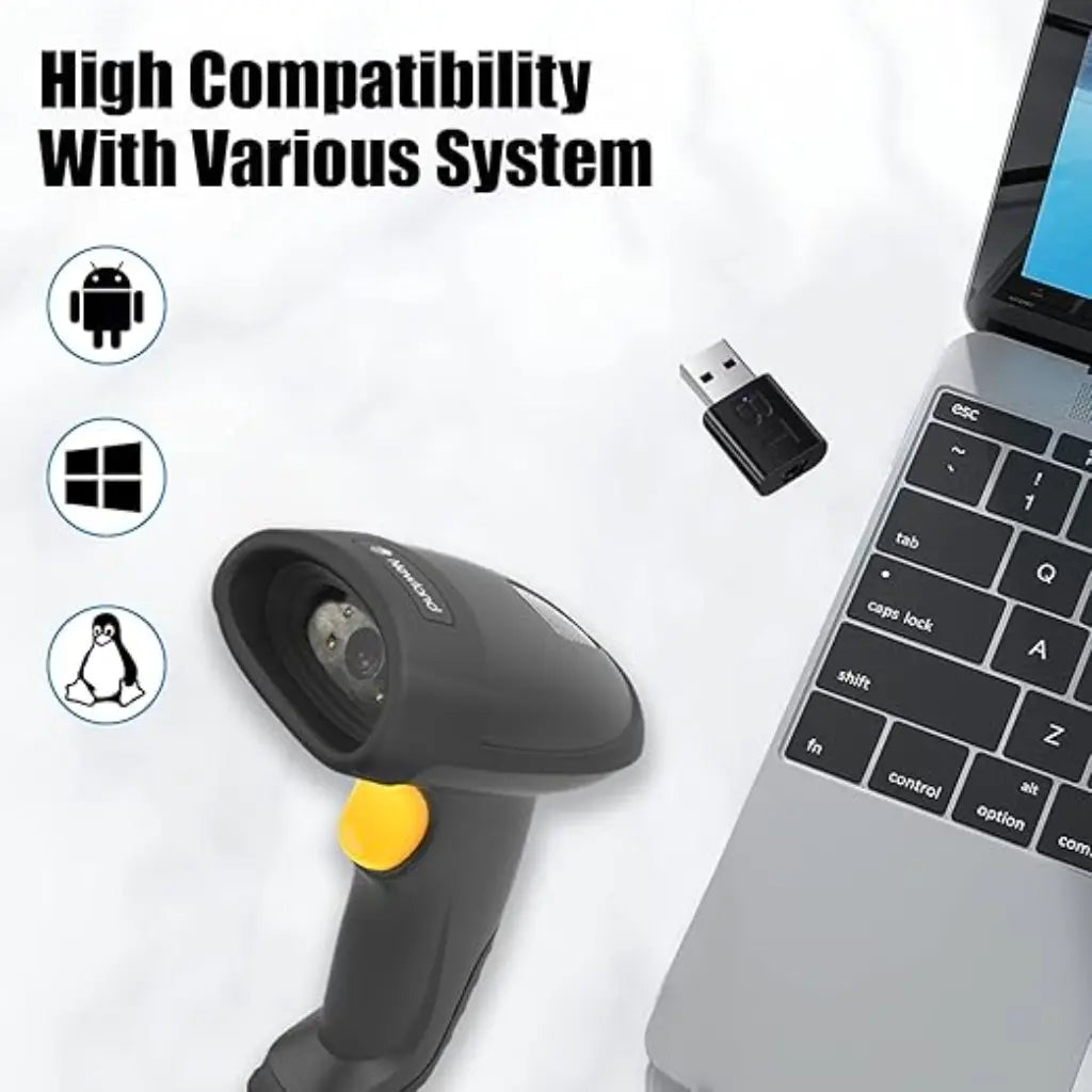 Newland NLS-HR3280-BT-C(U) Bluetooth 2D Handheld Barcode Scanner-tpstech.in
