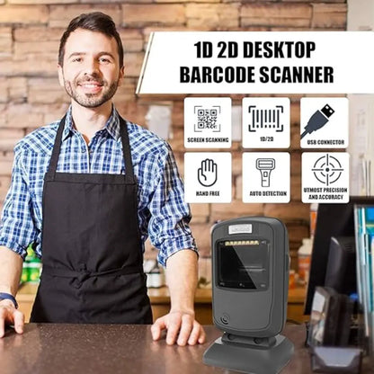 Newland NLS FR4080 20 2D Megapixel Presentation Barcode Scanner-tpstech.in