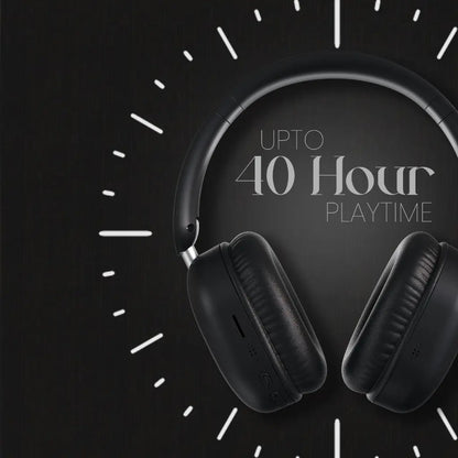 Portronics Muffs M6 POR 3261 Over Ear Wireless Bluetooth Headphone 40H Playtime-tpstech.in