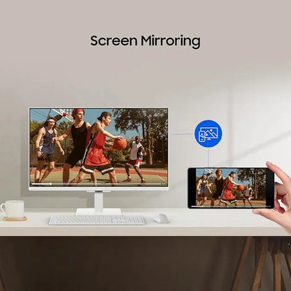 Samsung 32" 60Hz Full HD VA Smart Monitor with Smart TV Apps-tpstech.in