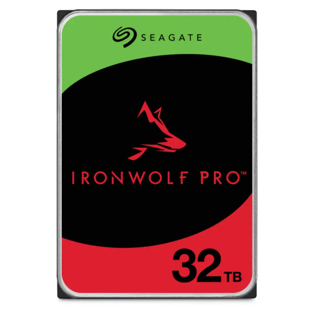 Seagate IronWolf Pro 32TB NAS Internal HDD with 7200RPM SATA 6Gb/s-tpstech.in