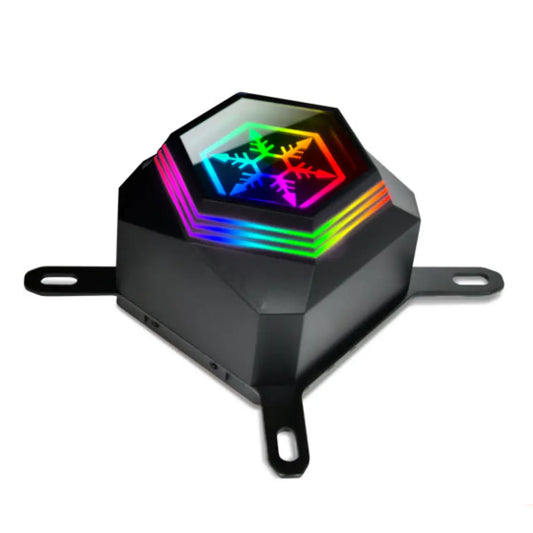 SilverStone Permafrost PF360 ARGB V2 360mm AIO Liquid CPU Cooler with Addressable RGB-tpstech.in