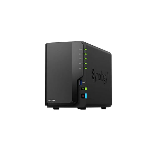 Synology DiskStation DS225+ 2-Bay Upto 40TB Storage Support NAS Enclosure-tpstech.in