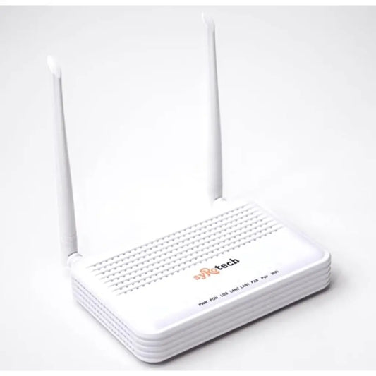Syrotech SY-GPON-1100-WDONT 1GE+1FE Single Band ONT WiFi Router-tpstech.in