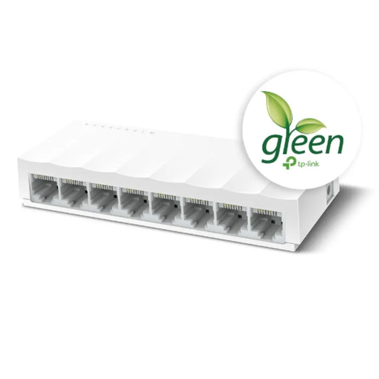 TP-Link LS1008 8-Port 10/100Mbps Desktop Network Switch-tpstech.in