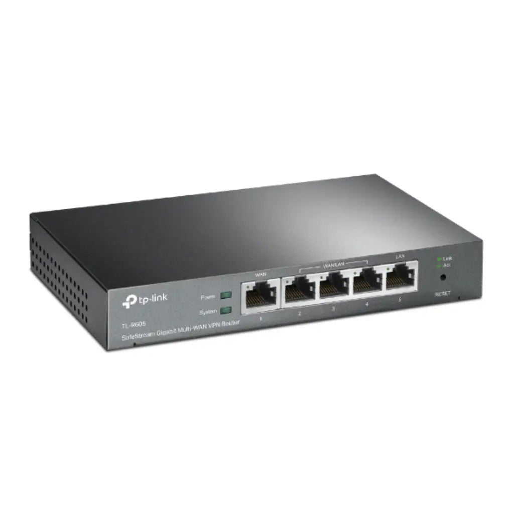 TP-Link TL-R605 SafeStream Gigabit Multi-WAN VPN Router-tpstech.in