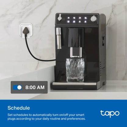 TP-Link Tapo P110 Mini Smart Wi-Fi Plug with Energy Monitoring Voice Control Works with Alexa & Google Assistant-tpstech.in