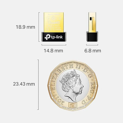 TP-Link UB4A Bluetooth 4.0 Nano USB Adapter For Lapotp & Desktop  Long Range Bluetooth Dongle-tpstech.in