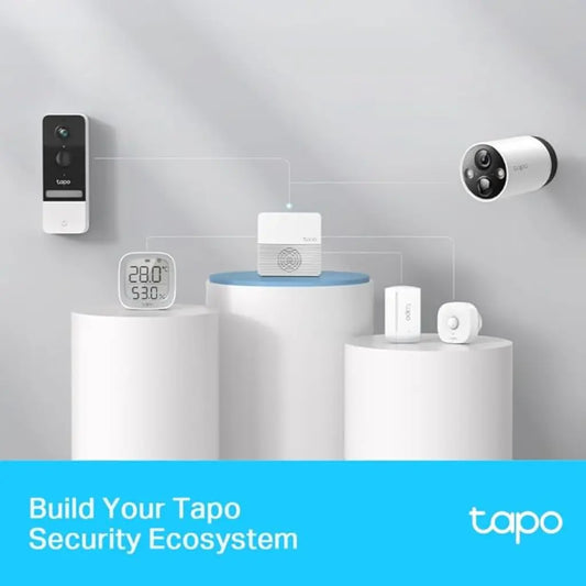 Tapo H200 Smart Hub with Built-in Chime Requires 2.4Ghz Wi-Fi Connect Up to 64 Smart + 4 Camera Devices-tpstech.in