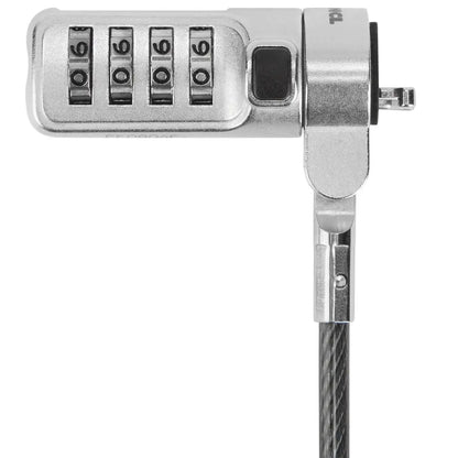 Targus DEFCON® Trapezoid Resettable Combo Cable Lock for Laptops & Tablets with Noble-tpstech