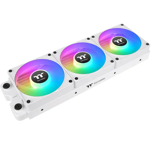 Thermaltake CT120 EX Reverse ARGB Sync 120mm CPU Liquid Cooler White 3-Pack-tpstech.in