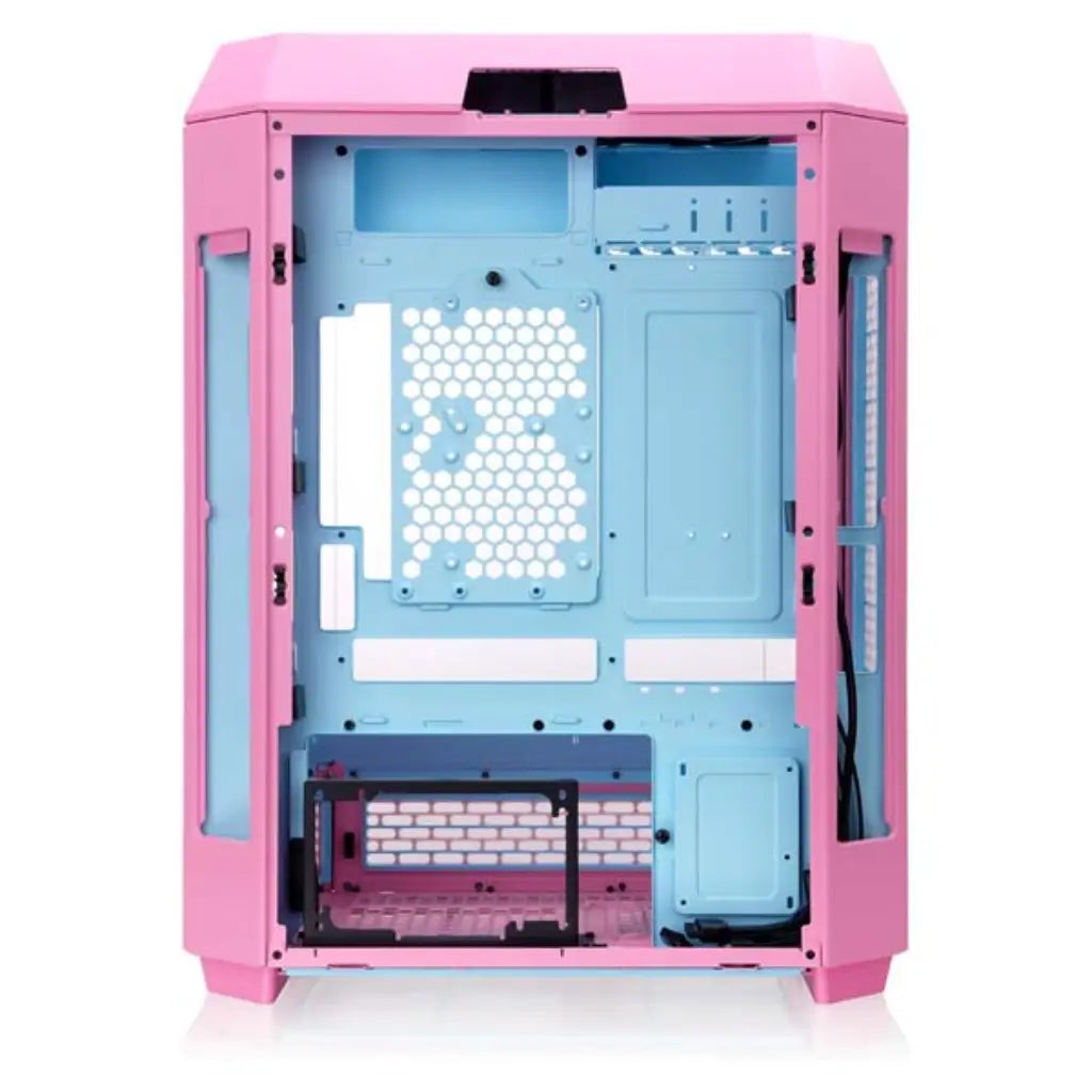 Thermaltake The Tower 600 ATX Mid Tower Tempered Glass Computer Case - Pink-tpstech.in