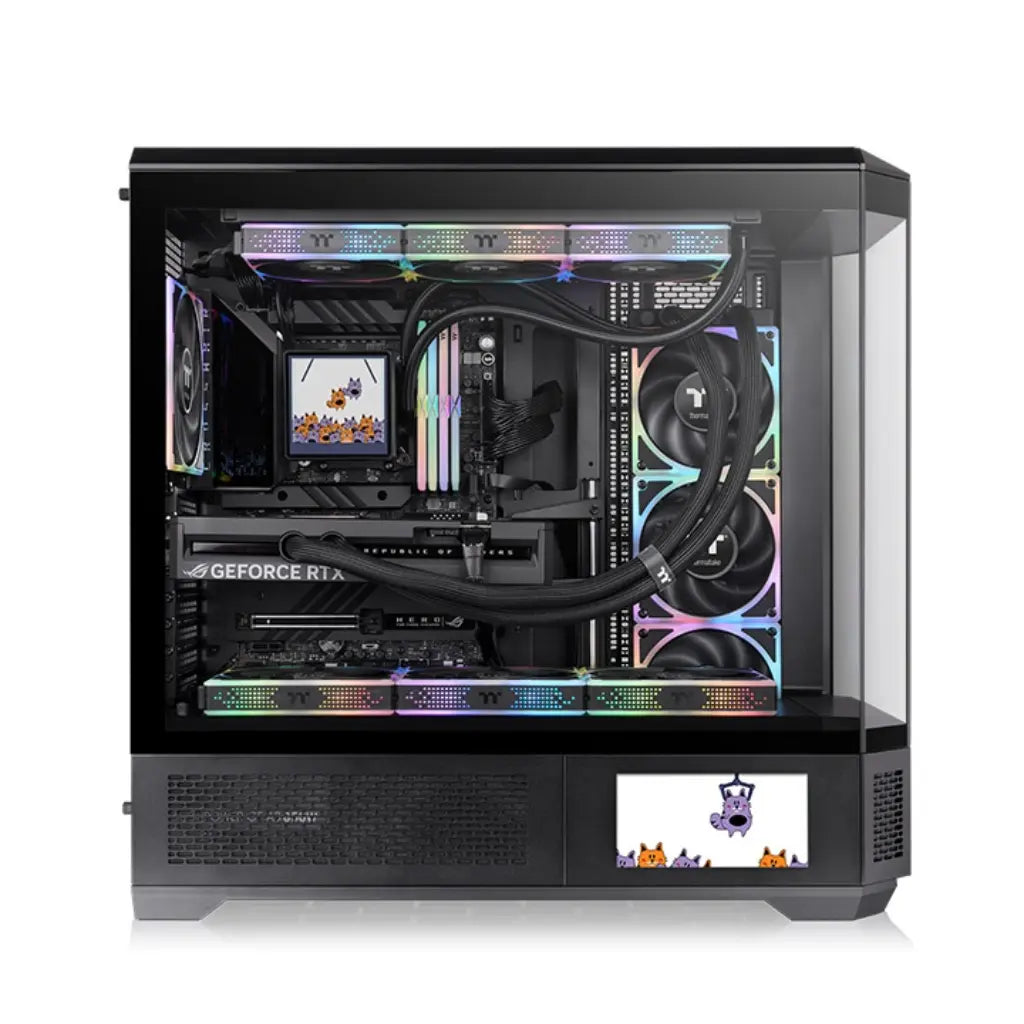 Thermaltake View 600 TG Full Tower 4 Tempered Glass Panels Computer Case -tpstech.in
