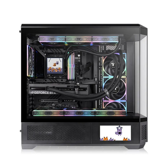 Thermaltake View 600 TG Full Tower 4 Tempered Glass Panels Computer Case -tpstech.in