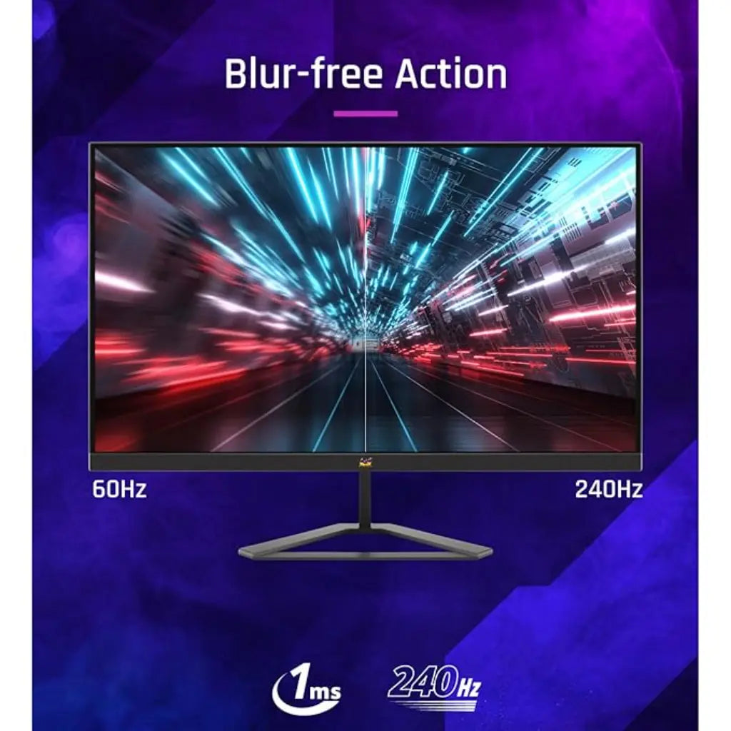 Viewsonic 24″ 240Hz 1ms FHD IPS Gaming Monitor FreeSync & G‑Sync Compatible-tpstech.in