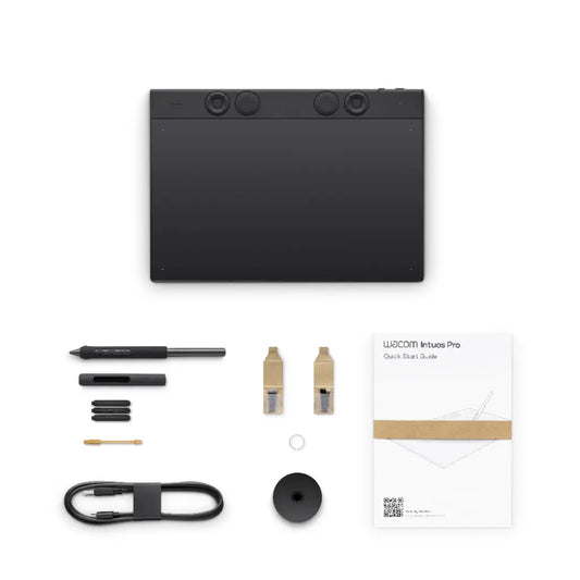 Wacom Intuos Pro Medium PTK-670KOA Graphic Drawing Tablet with Pro Pen 3-tpstech.in