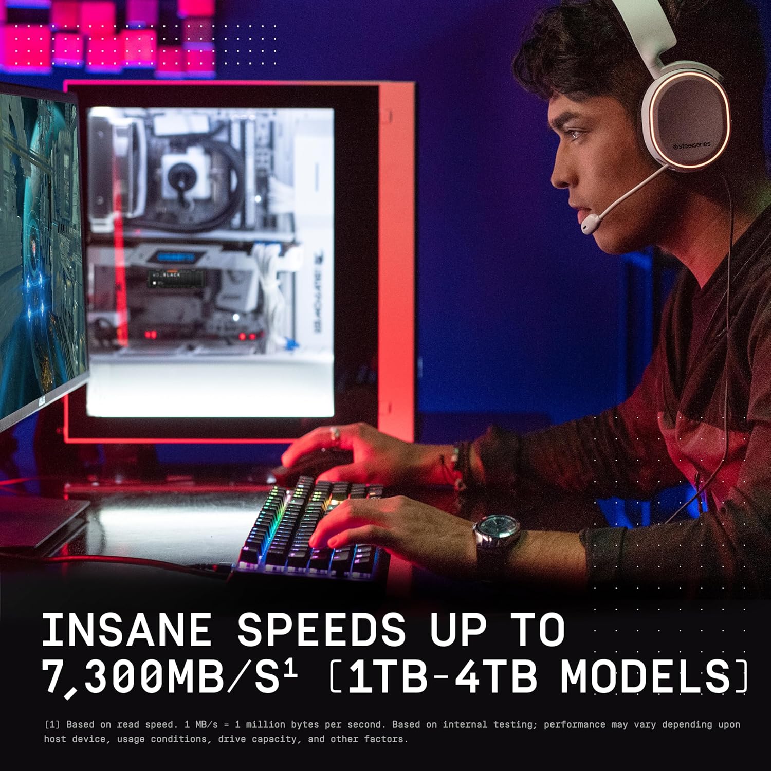 Western Digital WD Black SN850X 8TB M.2 NVMe Internal Gaming SSD with Heatsink - Black-tpstech.in