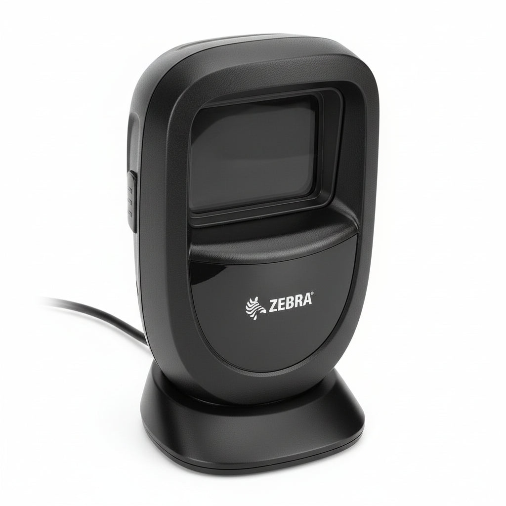 Zebra DS9308 1D/2D Presentation Barcode Scanner Hands-Free Corded Standard Range-  Black-tpstech.in
