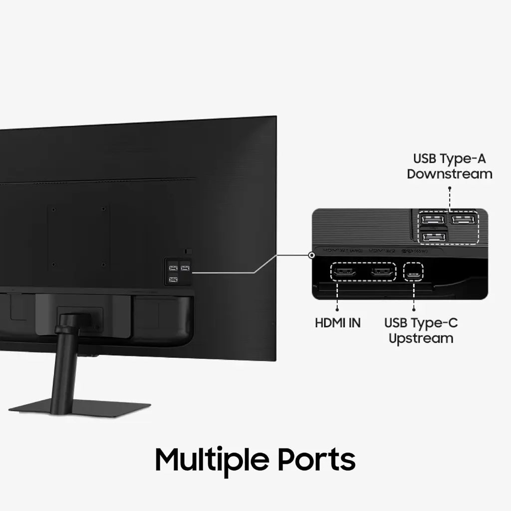 Samsung 43" M7 4K UHD Smart Monitor with Smart TV Apps LS43FM700UWXXL