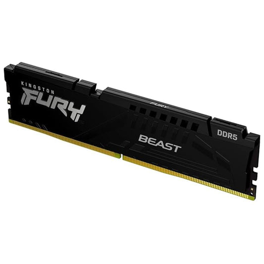 Kingston FURY Beast 32GB DDR5 RAM 5200MHz CL40 288 Pin Desktop Memory
