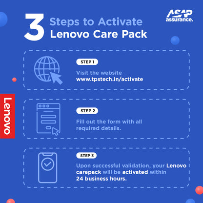 Lenovo 2 Years Additional Warranty Pack with Onsite Service for Idea NB Halo Laptops (NOT A LAPTOP)